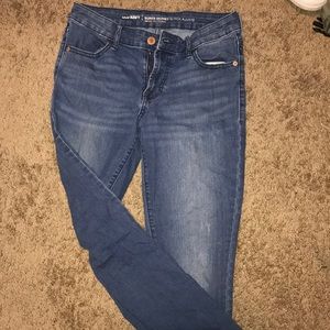 Old navy super skinny mid-rise jeans